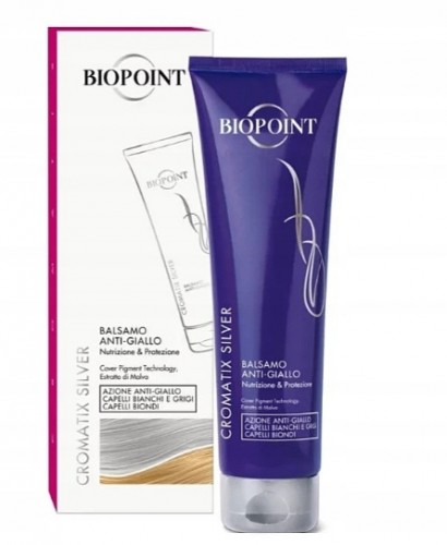 BIOPOINT profesjonalna odżywka przeciw żółknięciu do jasnych włosów 200ml